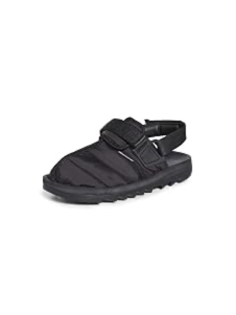 NEW!! Men’s Reebok Beatnik Black Quilted Strap Sandals Size 10M